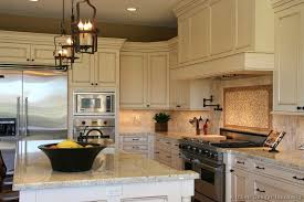 off white antique kitchens (kitchen #1