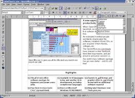 Openoffice Org 1 1 Features