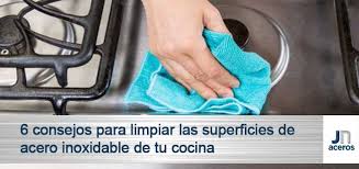 Mas que nada cuando puse a lavar las ollas. Consejos De Limpieza Para Superficies De Acero Jn Aceros