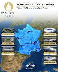 .the 2024 olympic games as all the other events will be hosted in existing venues or temporary the venue's main hall, which contains the competition pools, will be topped by a timber roof that. Stadiumdb Com Here S The Map For Paris 2024 Football Facebook