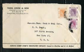 It is conventionally thought that the month of january is named for janus (), but according to ancient roman farmers' almanacs juno was the. Hong Kong Thomas Cook Son Letter To Ny 7 10 61 Creased Asia Hong Kong Stamp Hipstamp