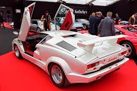 The lamborghini countach 25th anniversary was spawned out from the 1986 evoluzione prototype. Lamborghini Countach 25th Anniversary Edition More Cars