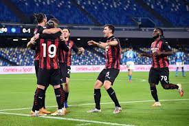 Hasil Liga Italia 2020 2021 Pekan Ke 8 Milan Gasak Napoli Napoli Milan Inter Milan