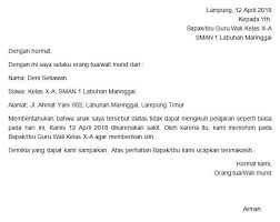 Surat rayuan ke smk agama baling via www.slideshare.net. 10 Contoh Surat Izin Tidak Masuk Sekolah Yang Benar Lengkap