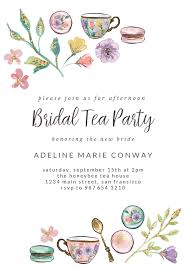 Tea Party Bridal Shower Invitation Template Free Greetings Island Bridal Tea Party Invitations Bridal Shower Invitations Diy Tea Party Bridal Shower