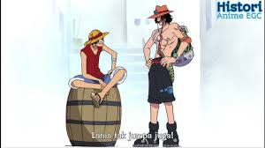 Pertemuan Pertama Luffy Dengan Ace Sub Indo Youtube