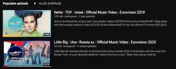 The cd was originally set to be released on 17th april, before being delayed until 8th may, following the cancellation of the contest. Little Big Just Managed To Surpass Satellite With A Million Views On The Channel And Is Now The Number 2 Most Watched Video The Battle Has Begun Eurovision