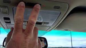 Press and hold the i and iii buttons for about 20 seconds. How To Clear Homelink Garage Door Opener In Your Toyota And Lexus Youtube