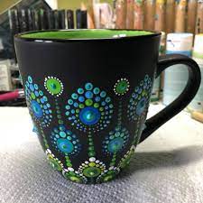 Https Www Facebook Com Artfuldotterdotsfordogsmandalarocks Photos A 1658573381118586 1073741829 1658562517786339 1841197 Mandala Mug Dot Art Painting Mug Art