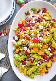 Bring fresh flavor to your table when you serve our pasta salads, featuring a variety of noodles, dressings, herbs, cheeses, vegetables and more. Easy Fall Pasta Salad Christmas Pasta Salad Recipe