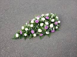 Maybe you would like to learn more about one of these? White Purple Teardrop Spray Flower La Vita