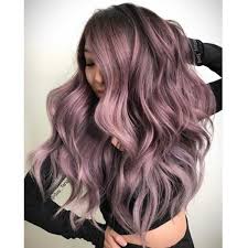 Rooty Metallic Mauve Behindthechair Com Lilac Hair Hair Styles Balayage Hair