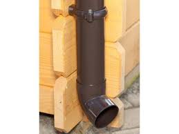 Pvc Dakgootset Lessenaarsdak Tot 3 50 M Bruin Gd16 Eslon Dachrinne Fallrohr Wasser Im Garten