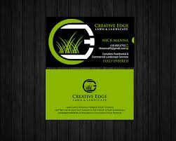 We will work hard to show what we can do in order to make your lawn and your yard the way you'd like it. Business Card For Creative Edge Lawn Amp Landscape 144 Business Card Designs For A Business In United States