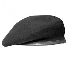 Army Black Beret Mens Xl Hat 100 Pure Wool Sas Military Soldier Cap 60 62cm Ebay Black Beret Beret Military Soldiers