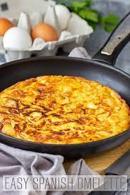 Traditional Spanish Omelette Recipe Tortilla Espanola Recipe Easy Potato Recipes Spanish Omelette Recipes