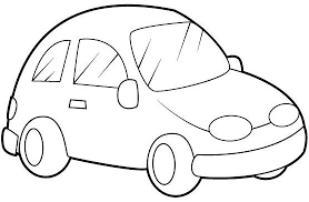 Dibujo De Coche Para Colorear