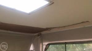 Knowing how to repair water damaged ceiling paint is important for your home. How To Repair Water Damaged Pop Up Camper Rv Roof Ceiling 8 Of 8 Refresh Living