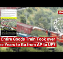 FACT CHECK: Did an Entire Indian Railways Goods Train once ...