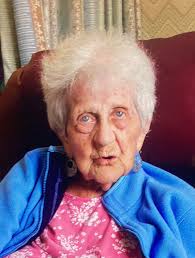 Olive P. Stiebner (99) of Monticello, formerly of Neoga and Champaign
