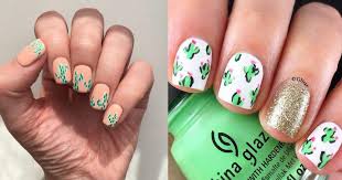 Consigue gracias a los accesorios para decoración de uñas una manicura original y divertida. Decoracion De Unas Con Cactus Los Cactus Invaden Tus Unas
