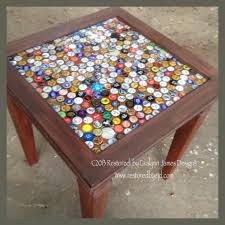 Pin By New Home Brokers Ltd On Restored By Evalynn James Designs Portfolio Beer Bottle Diy Bottle Cap Table Diy Bottle Cap Crafts
