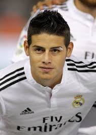 James Rodriguez of Real Madrid Editorial Stock Image
