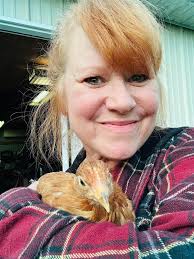 Farm animal interacts with little farmer