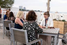 The dock is a cafe on montrose beach with a great view and mediocre food. Chicago Waterfront Dining Enjoy Illinois