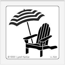 Beach Chair Clipart Black And White Ll 329 Beach Chair Beach Stencils Beach Chairs Beach Quilt