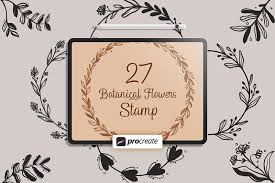 Just like it says, this lettering brush goes from heavy and thick to delicate and thin when crusty old brush: 50 Best Procreate Brushes Download These Brush Sets Now