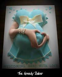 Baby Shower Pregnant Belly Cakes Musely