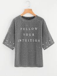 pearl beading glitter t shirt camisas para mulher roupas camisa