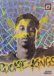 Jordan Addison 2023 Phoenix #109 Lava /175 Price Guide