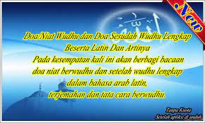 Doa Sebelum Dan Sesudah Wudhu Lengkap Para Android Apk Baixar