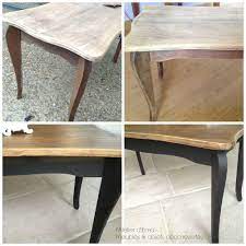 table basse en bois double patine noir bois naturel l atelier d ema table basse bois salle a manger bois relooker salle a manger