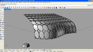 Custom Patterns With Paneling Tools Parametric Design Architecture Model Rhino 3d