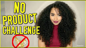 If you are born with straight hair, then it is. No Product Curly Hair Challenge My Hair Without Any Products Youtube