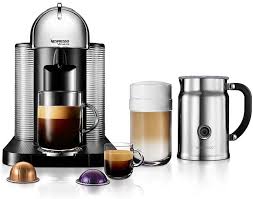 View vanilio capsules on amazon →. Nespresso A Gca1 Us Ch Ne Vertuoline Coffee And Espresso Maker With Aeroccino Plus Milk Frother Chrome Discontinued Model Kitchen Dining Amazon Com