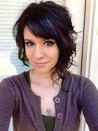 Women with really thick hair can pull this off. 10 Good Curly Asymmetrical Bob