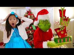 Wendy Pretend Play How The Grinch Stole Christmas Presents Funny Kids Story Youtube Funny Stories For Kids Stories For Kids Grinch Stole Christmas