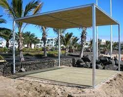 Self Supporting Pergola Steel Wooden Canopy Modular Habana Microarquitectura Pergola Pergola Shade Outdoor Pergola