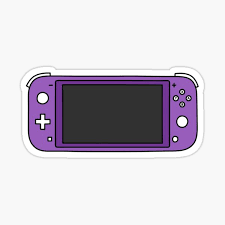 Learn how to draw a cute cartoon nintendo switch game console. Gray Nintendo Switch Lite Sticker By Bernzki Redbubble