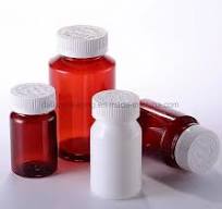 OEM Plastic Container Vitamin Supplement Nutraceutical Pet Plastic Bottle  Medicine Packaging Bottle