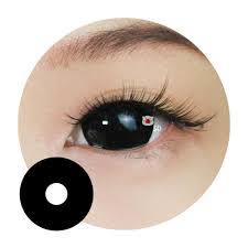 Image result for black sclera contacts
