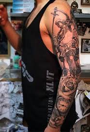 Archangels are the angels with the highest rank (arch is greek for chief), the angels that are the closest to god. Drawing St Michael The Archangel Tattoo Designs