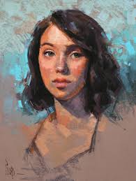 Portraits by Alain Picard in pastel and oil — Alain J Picard