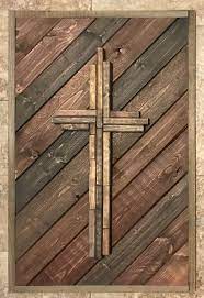 Rustic Wood Geometric Wall Art With Cross Rustic Wood Cross Wood Crosses Diy Wood Crosses