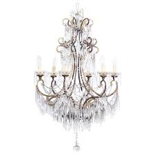 Brass & crystal lighting s.l. Art Deco Italian Crystal And Brass Chandelier 1920s For Sale At 1stdibs