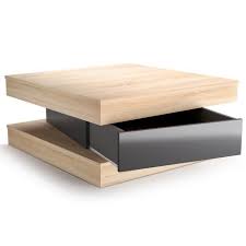 Quelle matière pour votre table basse carrée ? Fixy Table Basse Carree Style Contemporain Decor Chene Et Gris Brillant L 80 X L 80 Cm Achat Vente Table Basse Fixy Table Basse Soldes Sur Cdiscount Des Le 20 Janvier Cdiscount